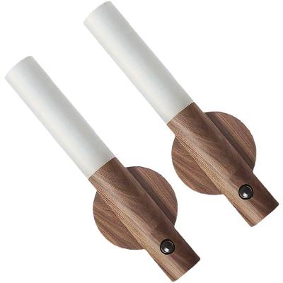 Luminária Sensor de Presença Kit 2 Uni Recarregável LED USB Branco AB Mídia