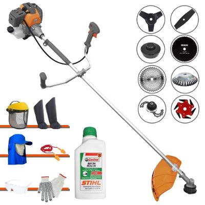 Roçadeira a Gasolina RL430P Plus 2 Tempos 43cc 1,7HP Alta Rotação Preto Tekna 1,2L