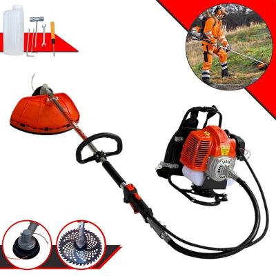 Roçadeira Costal GRC430 43cc 1,7HP com Partida Fácil Lâmina 40 Dentes e Carretel Terra