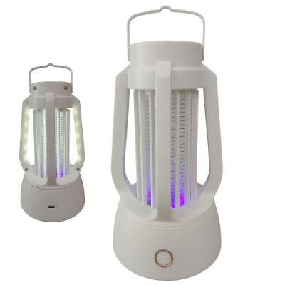 Luminária Repelente BSL3745 Mata Mosquitos Luz UV Choque USB Branco Braslu