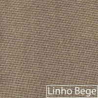 Recamier Azura 140cm Com Almofada Lado Direito Linho Cor Bege - 3