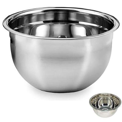Tigela BSL3876-1 Preparo Inox Fácil Higienização para Cozinha Residencial e Comercial Inox Braslu 3L