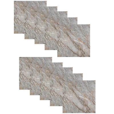 Piso Vinílico BSL3833 PVC Quadrado Brilhante para Área Interna Marrom Compre Desejos