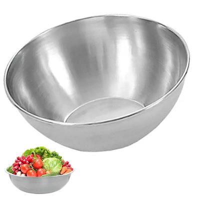 Tigela Bowl BSL3878-1 Preparo Multiuso Inox Resistente para Salada Fruta Inox Ideal Importados 800ML