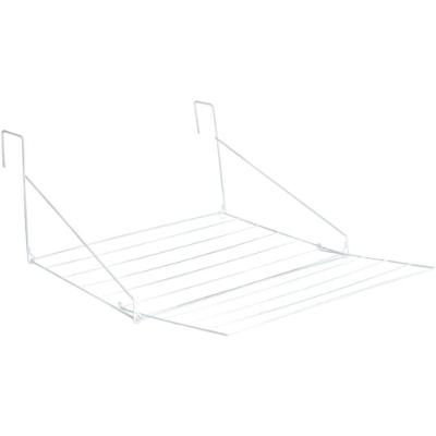 Varal Portátil Slim 6048 Aço com Pintura em Epóxi Secagem Multiuso Branco Mor 69.5CM
