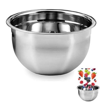 Tigela BSL3876-2 Multiuso Preparo Inox Fácil Higienização Cozinha Restaurante Inox Compre Desejos 4L