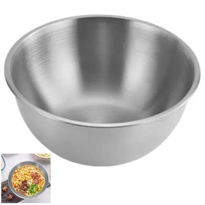 Tigela Bowl Inox Multiuso para Preparo e Servir Salada Fruta Resistente 1,5L Inox Ideal Importados