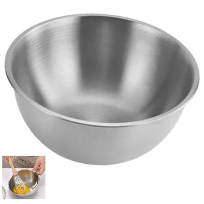 Tigela BSL3878-2 Multiuso Inox Acabamento Escovado para Salada e Fruta Inox Ideal Importados 17CM