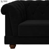 Sofa 3 Lugares 220 Cm Ponteio Veludo Sl 944 Moll Sl 944 - 8