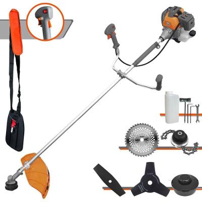 Roçadeira à Gasolina RL520P Plus 5 em 1 Preto Tekna 52CC 2HP Bivolt com Lâmina e Trimmer