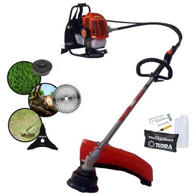 Roçadeira Costal GRC430 3 em 1 com Lâmina e Carretel Terra 43CC 1,7HP Bivolt