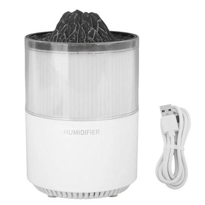 Umidificador Luminária Vulcão BSL3890 0,2L com Aromaterapia e LED para Sala Quarto Branco 110V