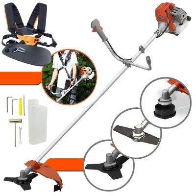 Roçadeira Tekna RL520AC-G2 à Gasolina 52cc com Faca 2 Pontas Inox e Acessórios Bivolt