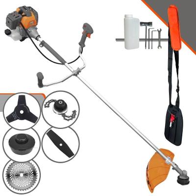 Roçadeira à Gasolina Tekna RL430P Plus 5 em 1 com Lâmina e Trimmer Bivolt 3 Pontas 2 Pontas