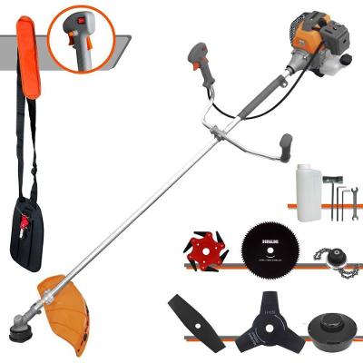 Roçadeira Tekna RL520P Plus 2HP com Faca 2P 6P 80D e Trimmer Preto Bivolt
