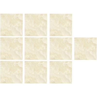 Papel de Parede Adesivo Marmore 3D Liso Vinilizado Autocolante Bege Leva Pro Pet 36M2