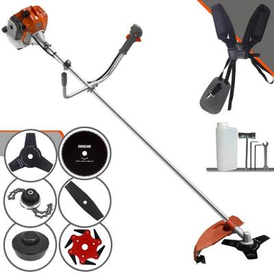 Roçadeira a Gasolina RL430ACN-TK 1,7HP com Eixo Rígido + Facas e Trimmer Preto Tekna