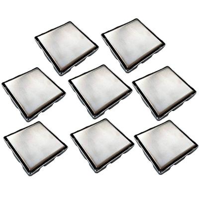 Ralo Oculto BSL3001D Invisível Discreto Prata Ideal Importados Kit 8 Unidades