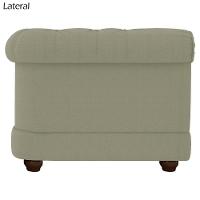 Sofa 2 Lugares 190 Cm Ponteio Veludo Sl 940 Moll Sl 940