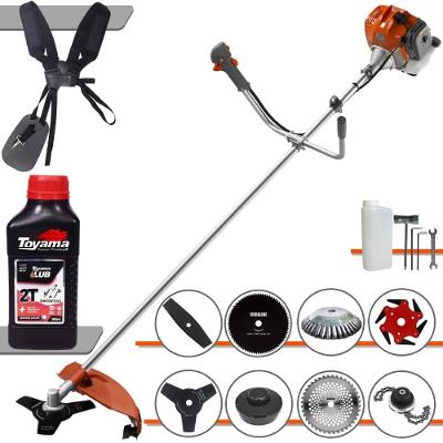 Roçadeira RL430ACN-TK 43cc com 8 Acessórios e Óleo Toyama 2T 500ml Bivolt Tekna