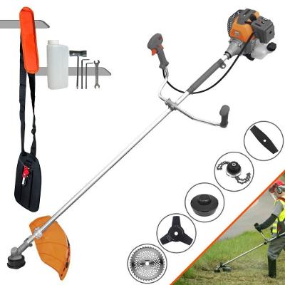 Roçadeira a Gasolina RL520P Plus 52cc 2HP com Facas e Trimmer Inox Tekna 1200ML 10.000 RPM