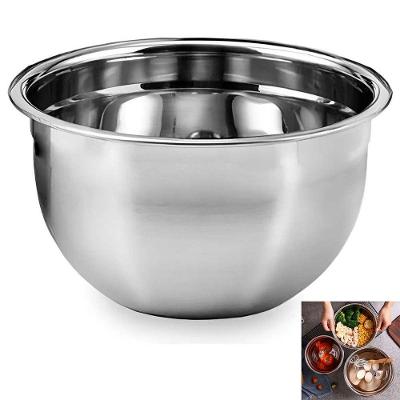 Tigela BSL3876-3 Multiuso em Inox com Fácil Higienização para Cozinha Inox Braslu 5,5L