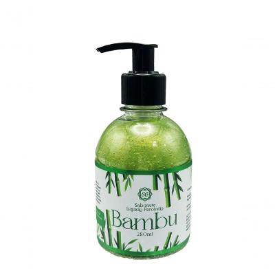 Sabonete Líquido Perolado Bambu Floral Ambarada Almiscarada 280ML SG Utilidades