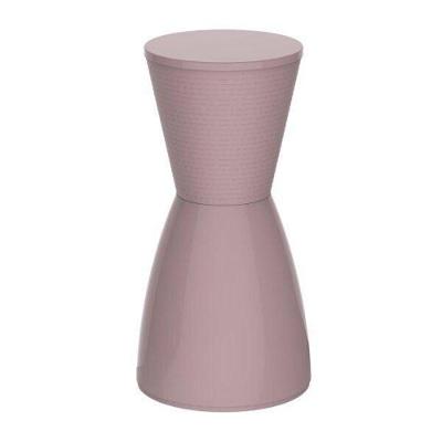 Banqueta Nobe Polipropileno 66,5 Cm Rosê Im In Home