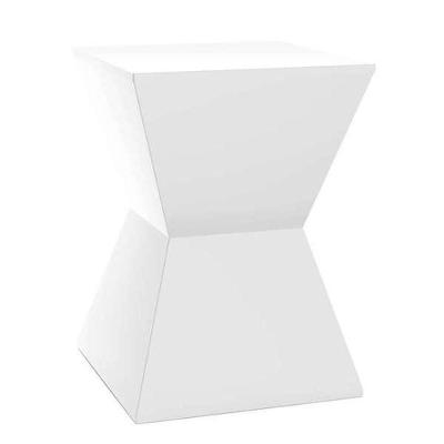 Banqueta Baixa Nitro Polipropileno 42,3 Cm Branco I'm In Home