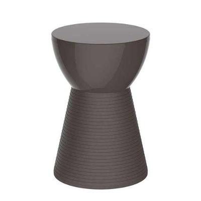 Banqueta Baixa Sili Polipropileno 44,4 Cm Cinza I'm In Home