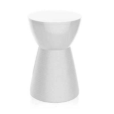 Banqueta Baixa Sili Polipropileno 44,4 Cm Branco Im In Home