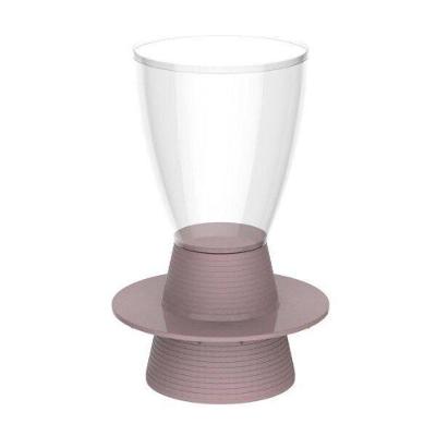 Banqueta Tinn Polipropileno Policarbonato 66,5 Cm Coral Im In Home