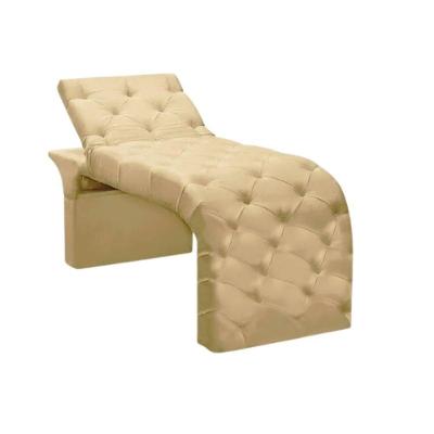 Maca Estofada Estética Cílios Regulável Spa Suede Ana Clara Cor:bege