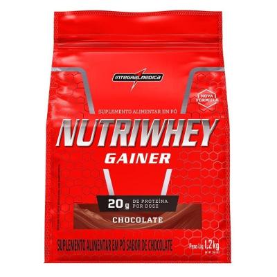 Hipercalórico Integralmédica Nutriwhey Chocolate 1,2KG 15 Doses
