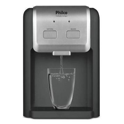 Purificador de Água de Bancada Philco PPU11C Dupla Filtragem Cinza Bivolt