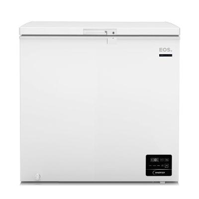 Freezer Conservador Horizontal EOS EFH251IDX Semiautomático 215L Tripla Ação Max Inverter Branco