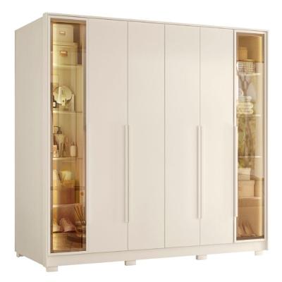 Guarda Roupa Reflecta Led 6 Portas E 4 Gavetas