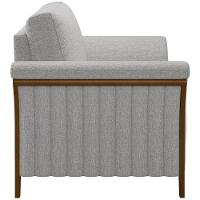 Kit Sofá 02 Lugares 162Cm Com Poltrona M03 Cinza - 9