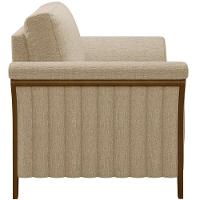 Kit Sofá 02 Lugares 162Cm Com Poltrona M03 Bege Escuro - 8