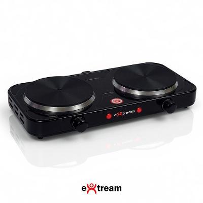 Fogão Elétrico Portátil Cooktop 2 Bocas CTEX2B10 2000W Preto 110V