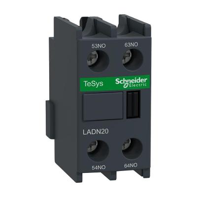 Bloco de Contato Auxiliar Schneider Electric LADN20 Tesys Deca 2NA 110V-220V