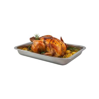 Assadeira BSL3883-1 para Assar em Alumínio Resistente Cozinha Prata Braslu