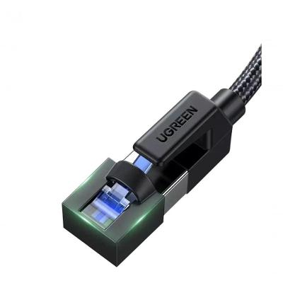 Cabo Ethernet Cat 8 Alta Velocidade 40GBPS 2000MHZ Blindagem Avancada Cinza Ugreen 3M