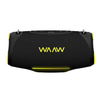 Caixa de Som WAAW BOOM 150 80W RMS Bluetooth TWS IPX7 Bivolt Preto