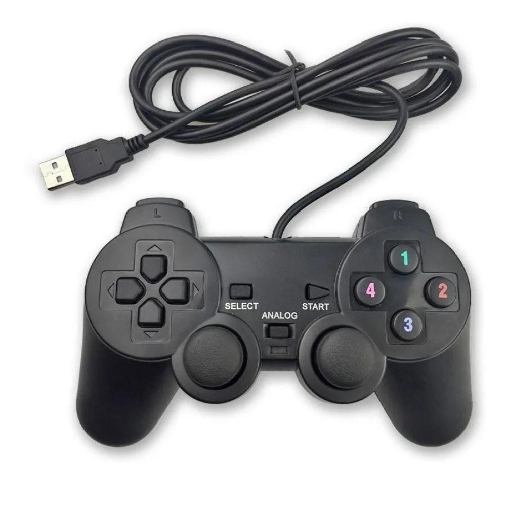 Controle com Fio Joystick para PC e Notebook com Cabo Usb - 1