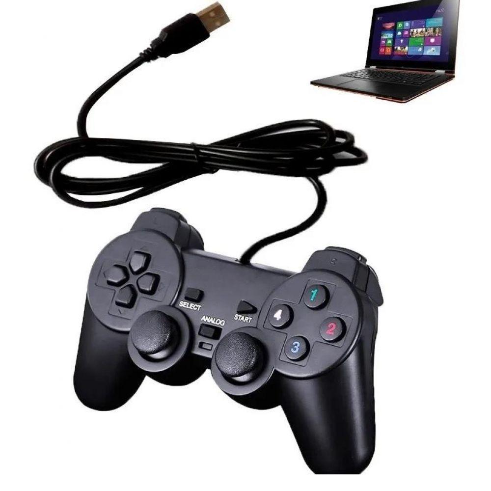 Controle com Fio Joystick para PC e Notebook com Cabo Usb - 3