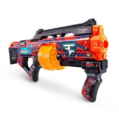 Brinquedo Last Stand com Cano Auto Rotativo 14 Dardos 27M Colorido Candide
