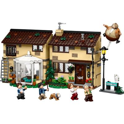 Brinquedo de Construção Lego 76451 Recriação Detalhada da Casa dos Dursley com Acessórios Plástico