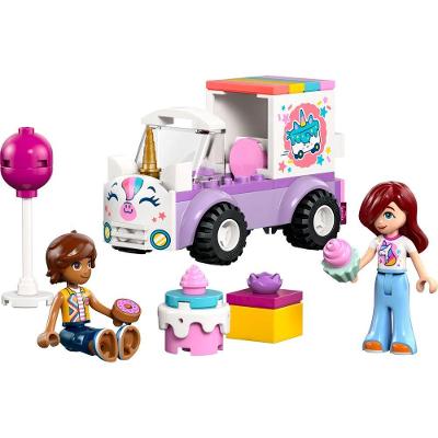 Brinquedo de Montar Lego 42675 Tema Unicórnio Incentiva Criatividade Roxo Lego 67 PEÇAS