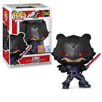 Boneco Colecionável SDCC Persona 5 Loki com Espada Edição Exclusiva 16CM Candide